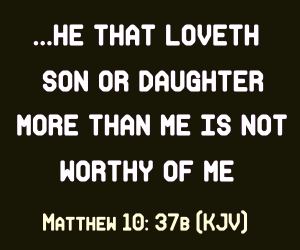 Matthew 10-37