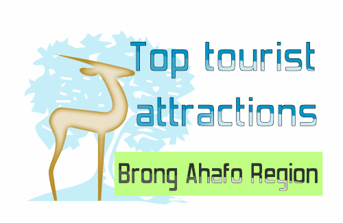 Top tourist sites brong ahafo region, Ghana Africa