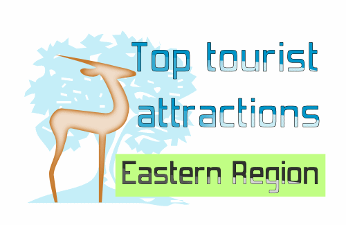 Ghana Africa top tourist sites Eastern Region