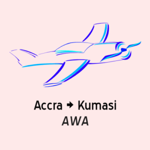awa flight accra kumasi for sale