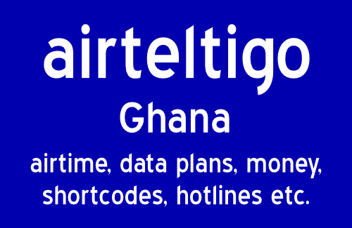 Airtime, data packages and short-codes for AirtelTigo Ghana.