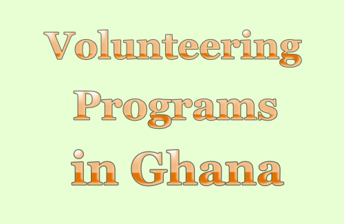 Ghana volunteering programs