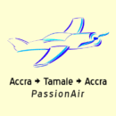 passionair flight accra tamale accra roundtrip for sale