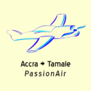 passionair flight accra tamale for sale