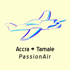 passionair flight accra tamale for sale